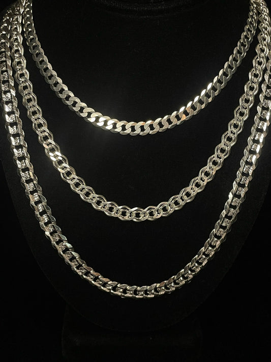 Premium Unisex Sterling Silver Chains| 925 - Regul Silver