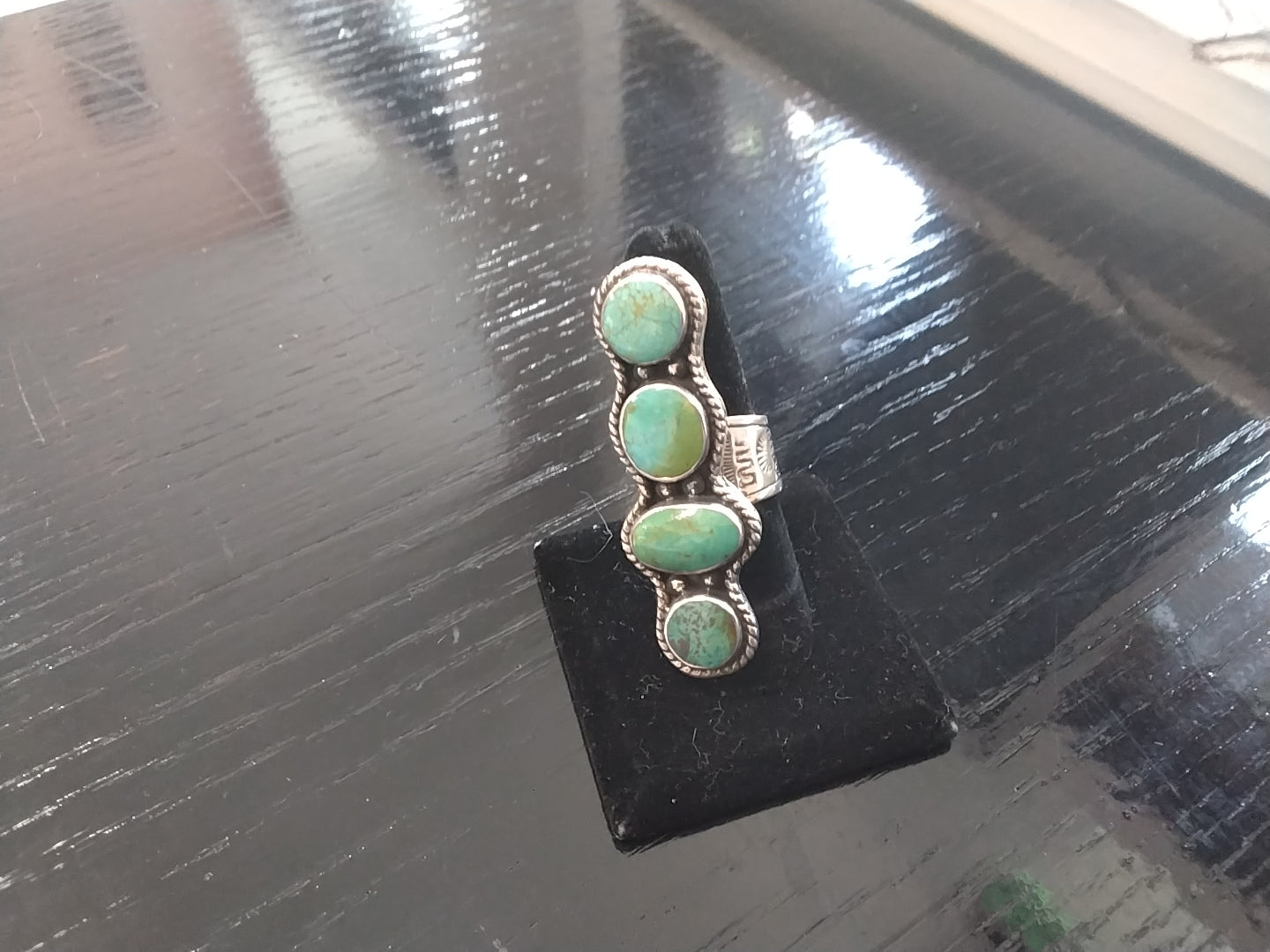 Four-Stone Sonoran Turquoise Ring