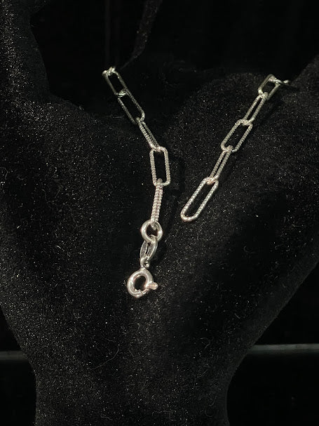 Sterling Silver Classic Chain Bracelets - Regul Silver