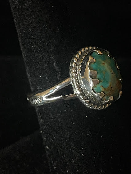 Artisan Oval Turquoise Rings | Real - Regul Silver