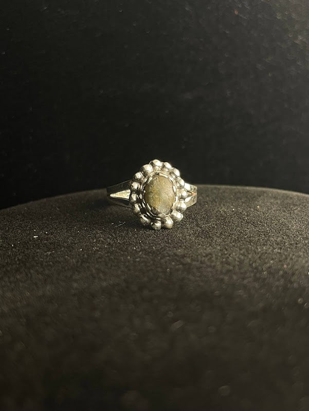 Petite Sterling Silver Gemstone Rings| Vintage Design - Regul Silver