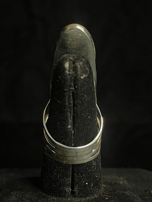 One Of A Kind Six Stone Turquoise And Spiny Oyster Ring | Real Turquoise - Regul Silver