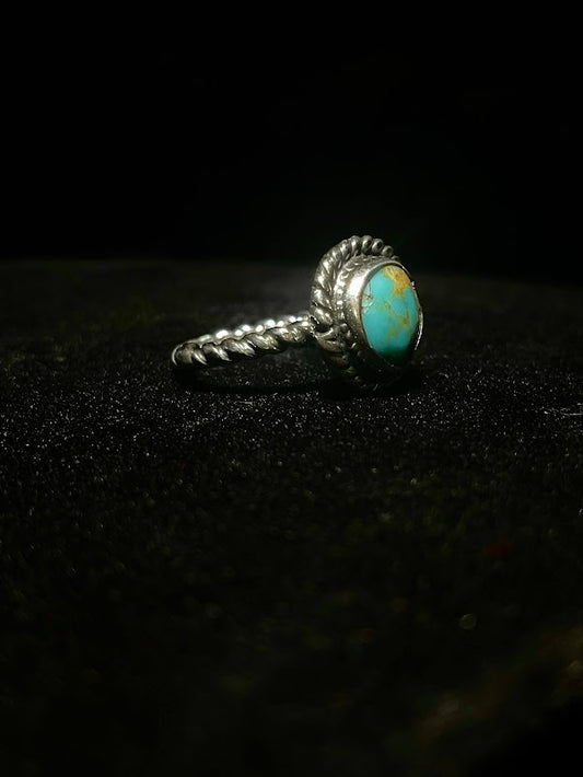 Stunning Turquoise Sterling Silver Women's Rings: Embrace Boho Chic - Regul Silver