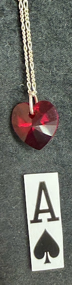 Swarovski Crystal Heart Necklace