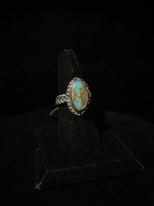 Artisan Southwestern Turquoise | Irregular Shaped Rings - Regul Silver