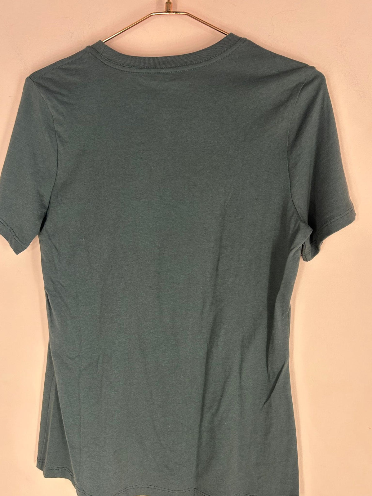 Back view of western Graphic Tee for Women, 'Cowboys and Cocktails'