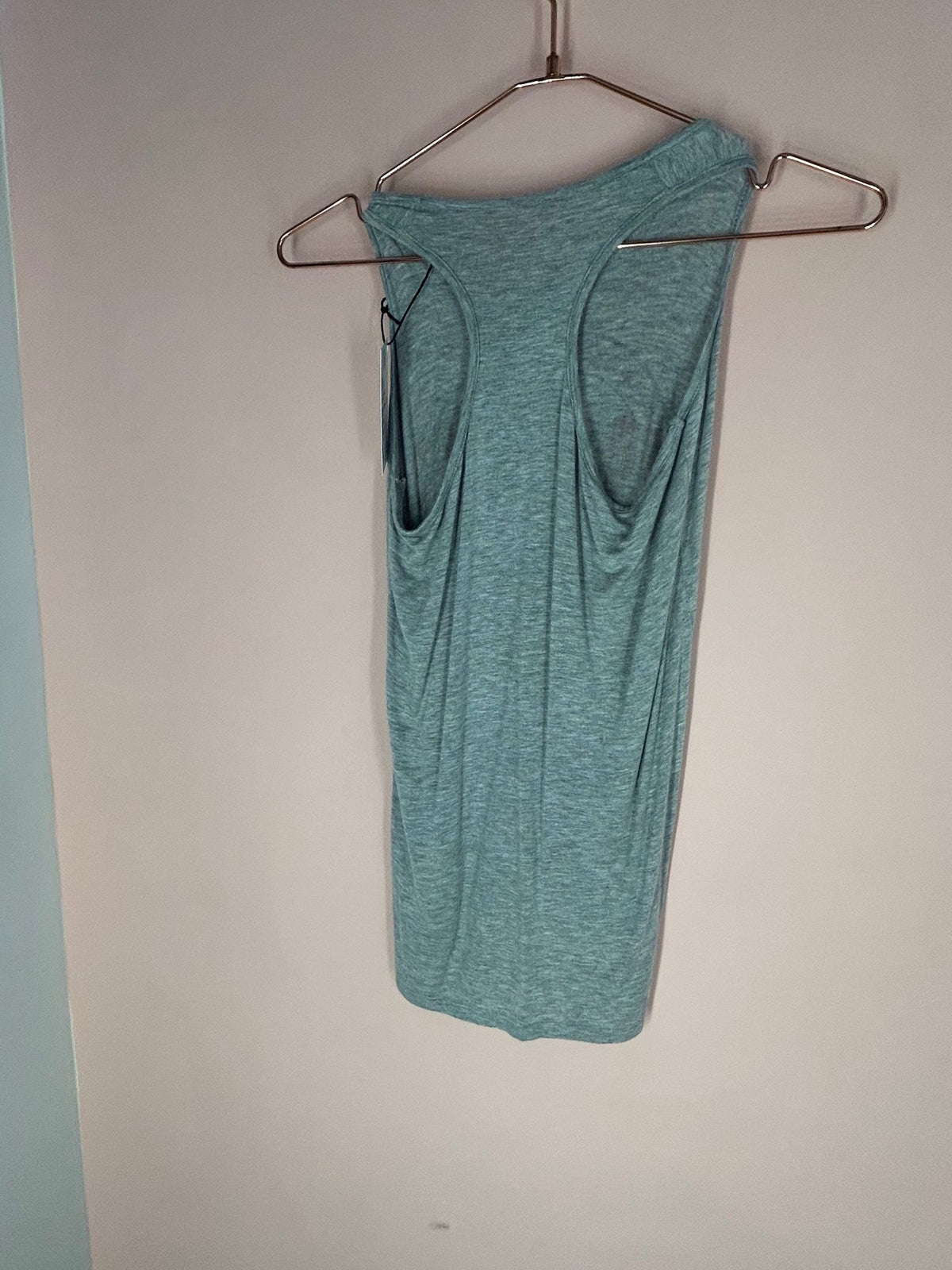 Back view of western Graphic Tank Top for Women, 'No Pricks Allowed' Cactus