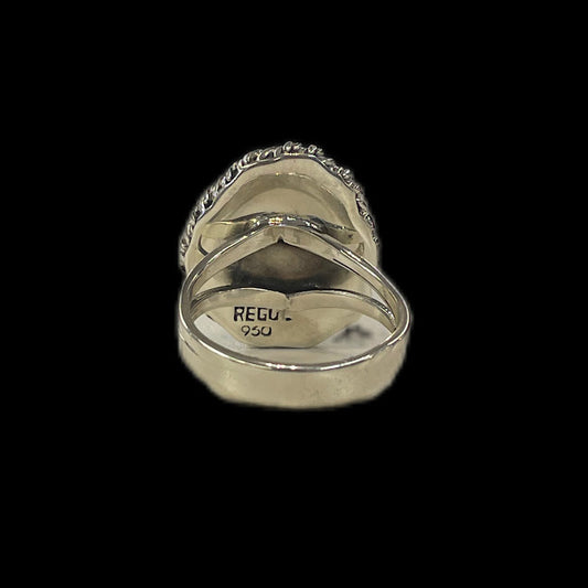 Irregular Shape Handcrafted Western Turquoise Rings - Regul Silver