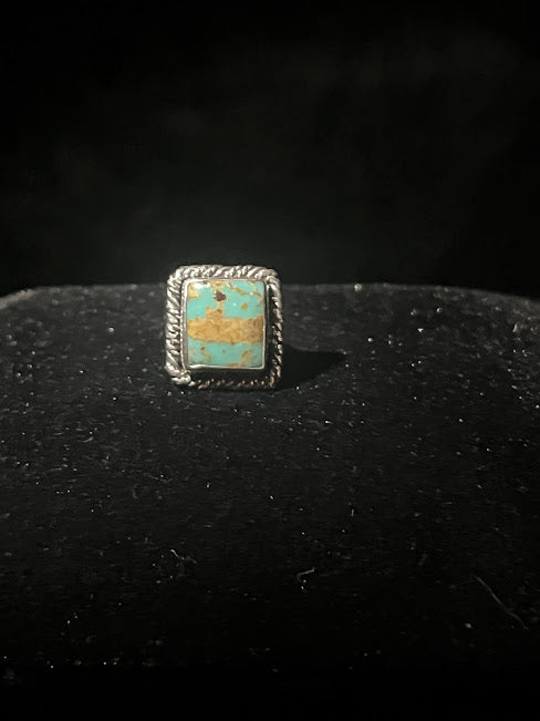 Authentic Turquoise Sterling Silver Rings - Regul Silver
