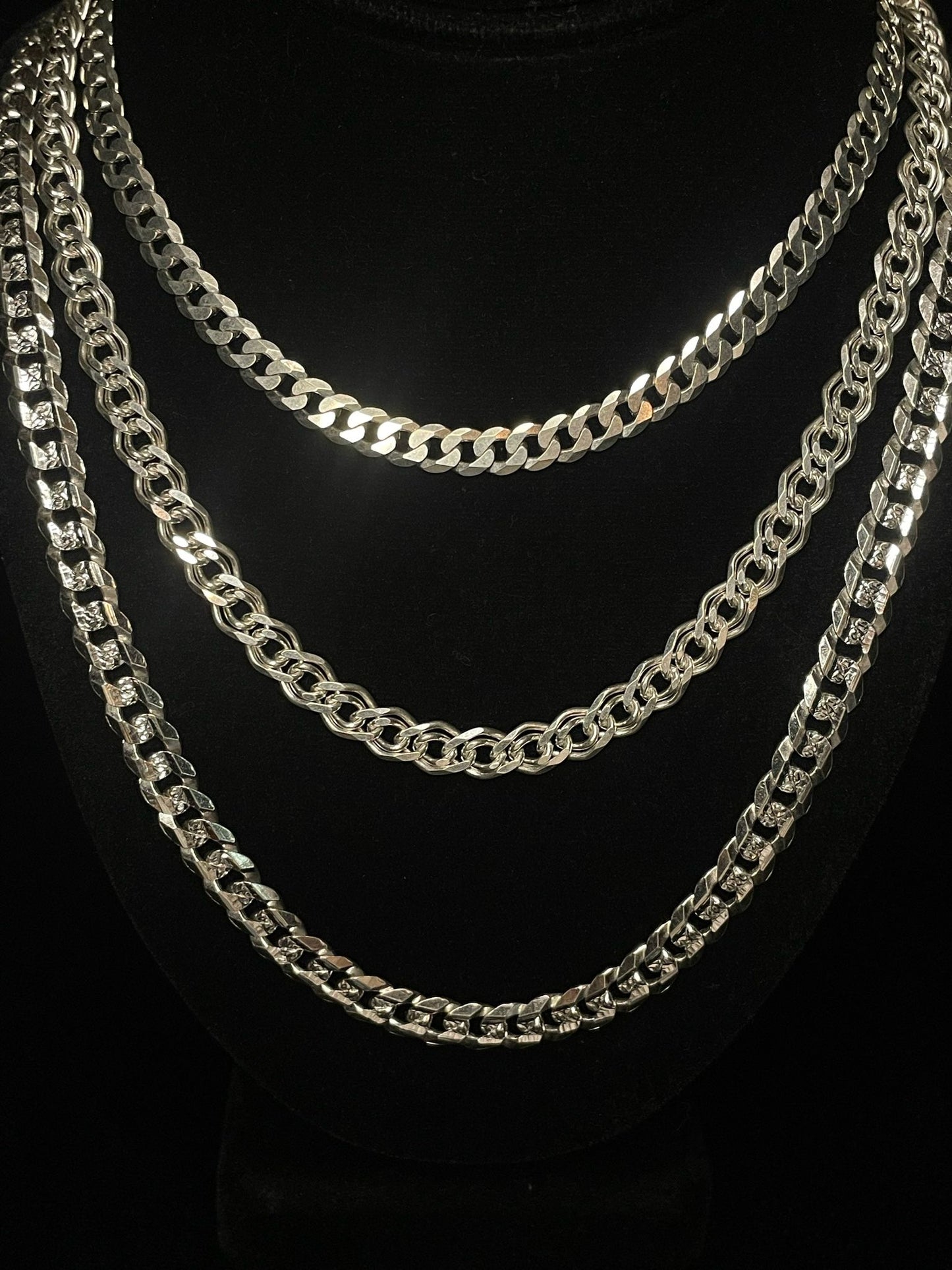 Premium Artisan Sterling Silver 925 Chains - Regul Silver