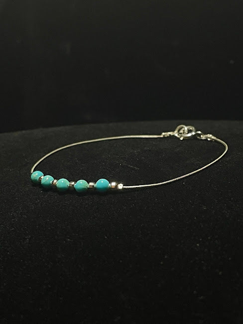 Artisan Southwestern Turquoise Bracelets - Regul Silver