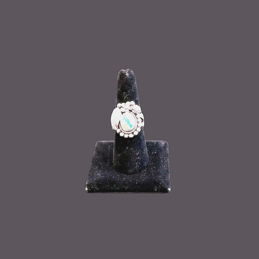 Order Only - Sterling Silver Turquoise Leaf Ring | Western - Regul Silver