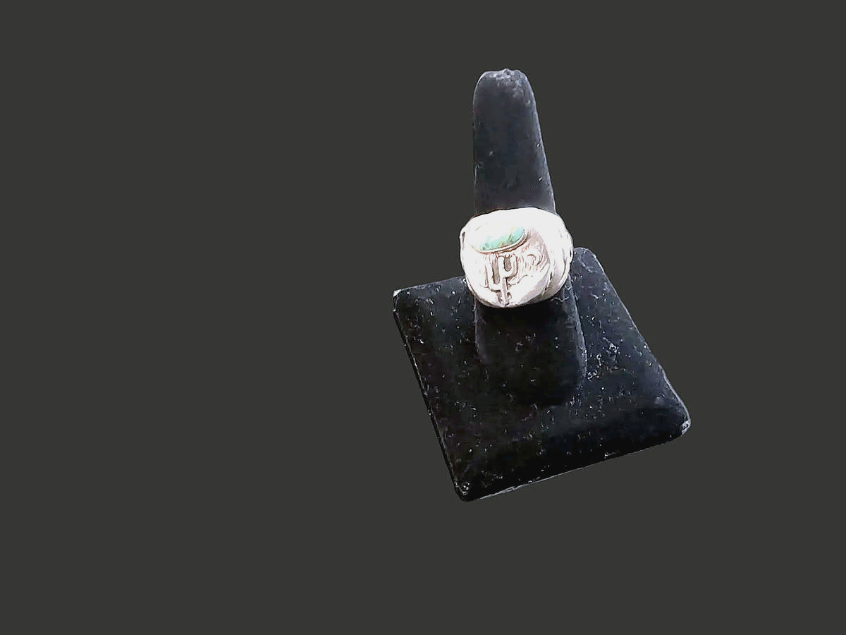Order Only - Sterling Silver Turquoise Longhorn Ring | Southwestern