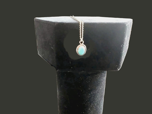 Order Only - Sonoran Turquoise Circle Necklace | Sterling Silver - Regul Silver