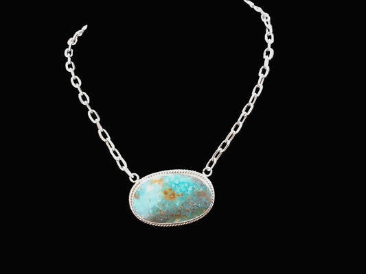 Order Only - Sonoran Turquoise Pendant Necklace | Sterling Silver - Regul Silver