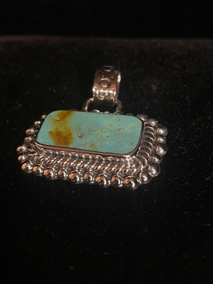 Women's Real Turquoise Pendants | Southwest Style Jewelry - Regul Silver