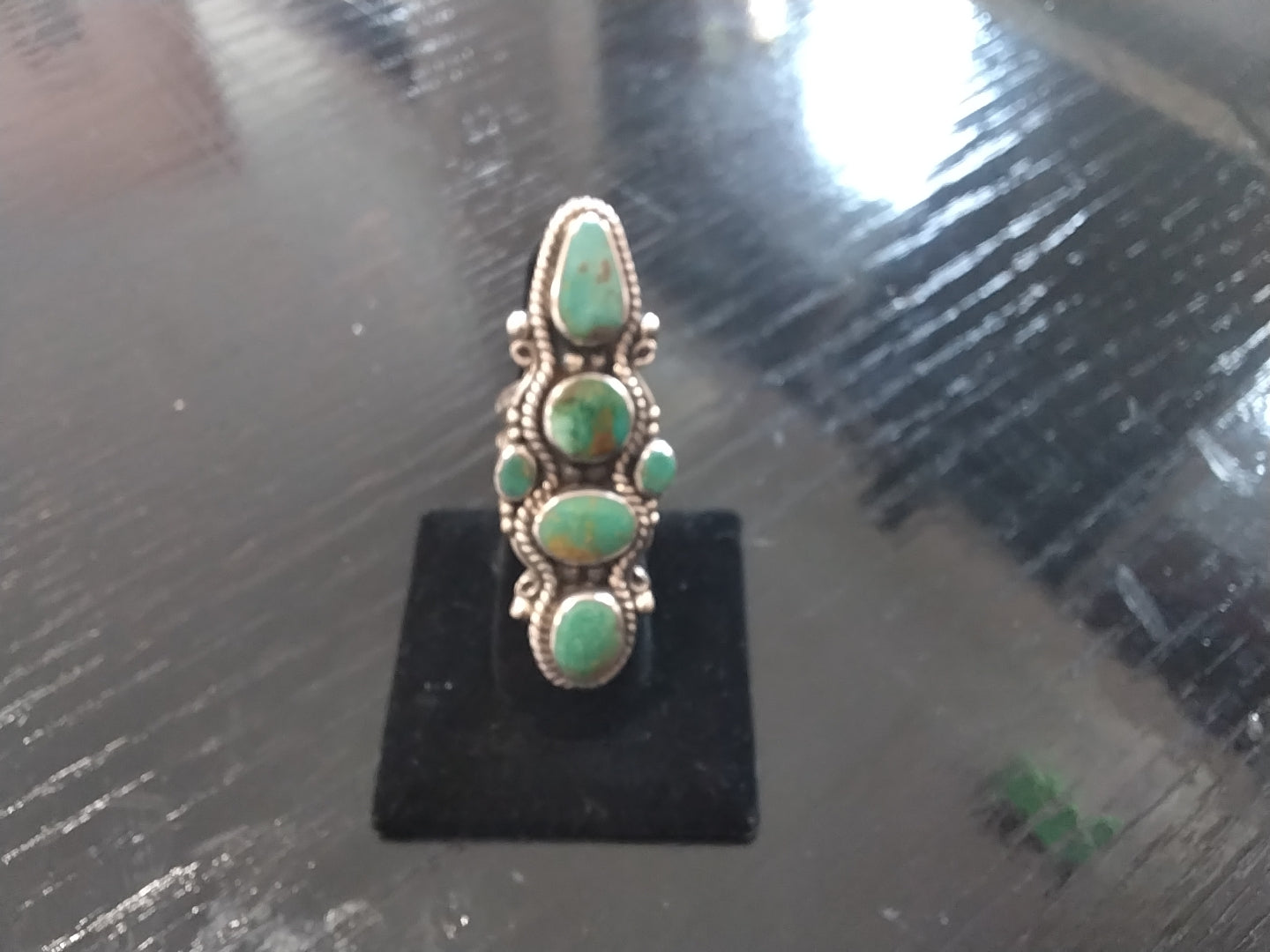Sonoran Turquoise Cluster Ring