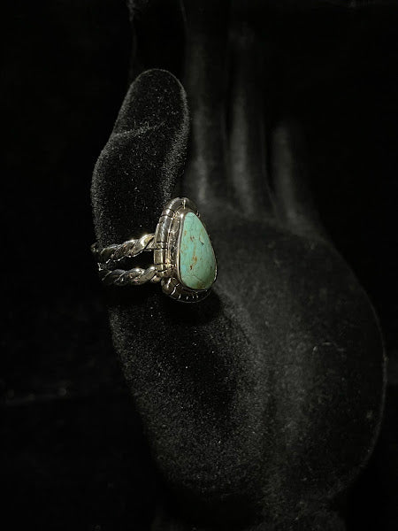 Handcrafted Real Turquoise Ring - Sonoran - Regul Silver