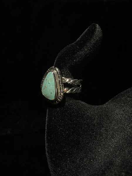 Handcrafted Real Turquoise Ring - Sonoran - Regul Silver