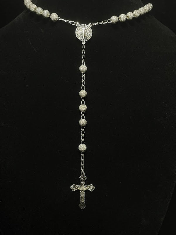 Sterling Sterling Silver Catholic Rosaries - Regul Silver