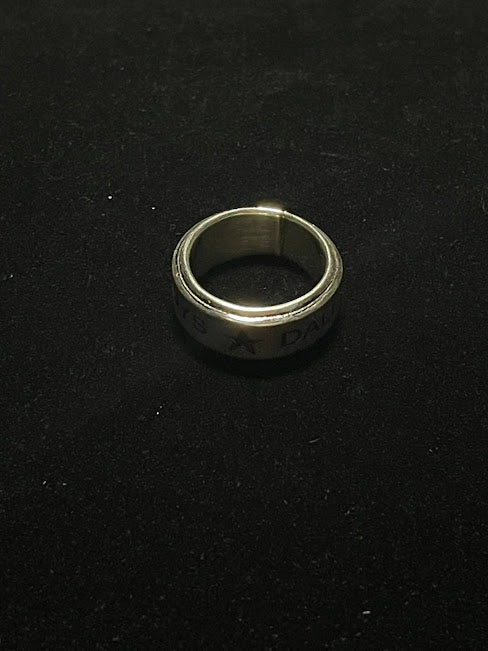 Dallas Cowboys Sterling Silver Ring For Men - Regul Silver