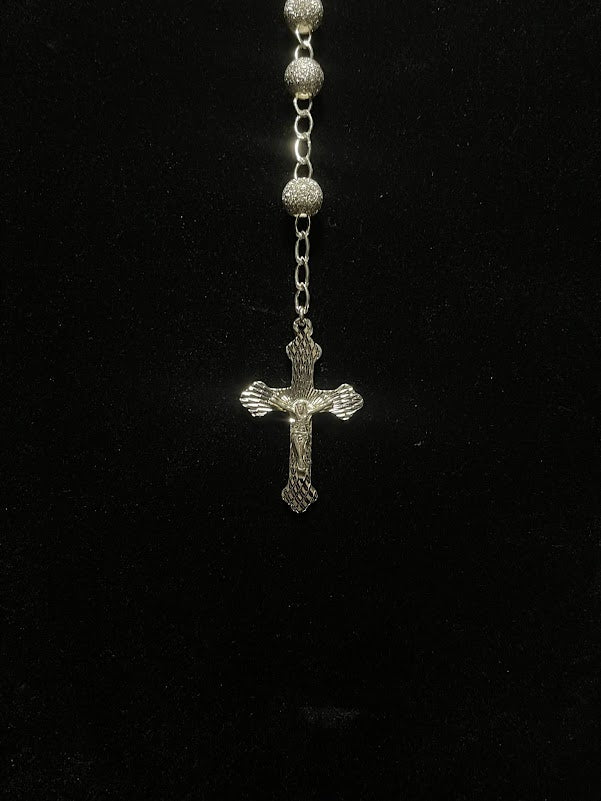 Sterling Sterling Silver Catholic Rosaries - Regul Silver