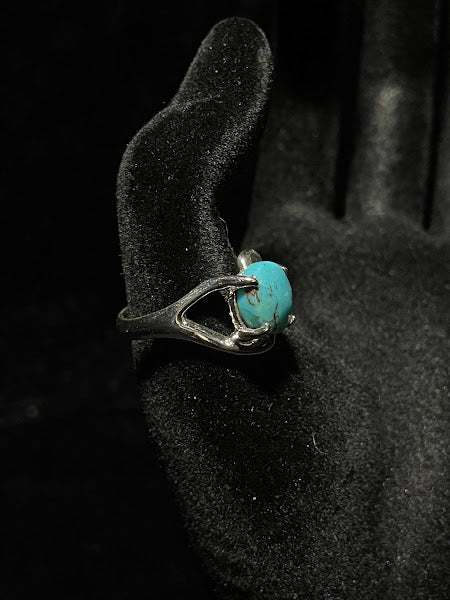 Variety of Stones Available| Sterling Silver And Genuine Turquoise Rings - Regul Silver