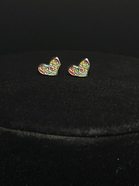 Unique Fun Designs Sterling Silver Extra Small Earrings - Regul Silver