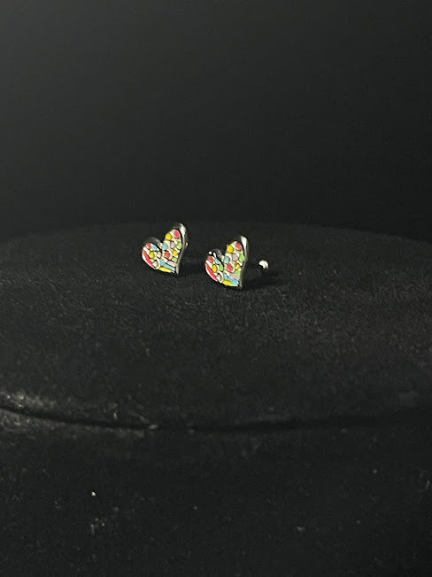 Unique Fun Designs Sterling Silver Extra Small Earrings - Regul Silver