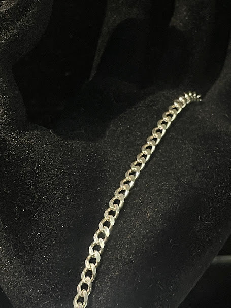 Sterling Silver Classic Chain Bracelets - Regul Silver