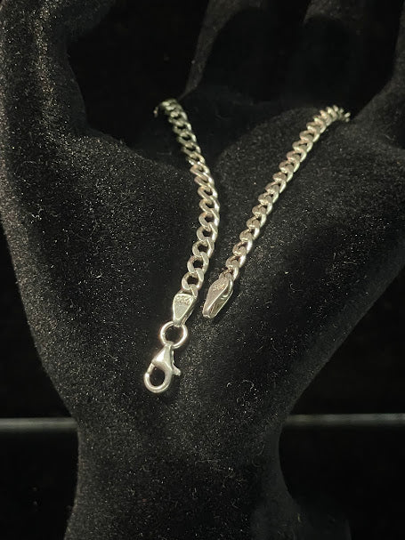 Sterling Silver Classic Chain Bracelets - Regul Silver