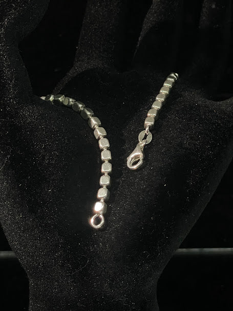 Sterling Silver Classic Chain Bracelets - Regul Silver