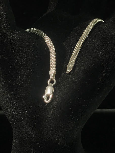 Sterling Silver Classic Chain Bracelets - Regul Silver