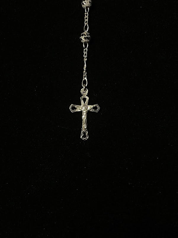 Sterling Sterling Silver Catholic Rosaries - Regul Silver
