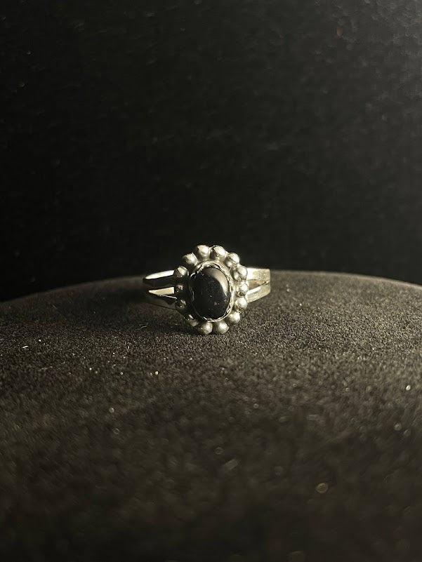 Petite Sterling Silver Gemstone Rings| Vintage Design - Regul Silver