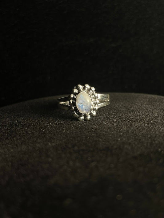 Petite Sterling Silver Gemstone Rings| Vintage Design - Regul Silver