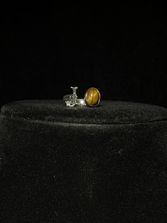 Western Jewelry Designs | Genuine Gemstone Initial Rings - Regul Silver