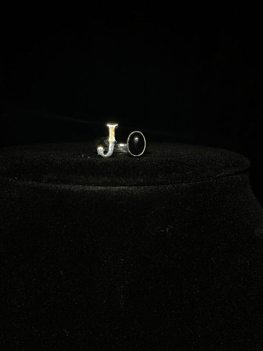 Western Jewelry Designs | Genuine Gemstone Initial Rings - Regul Silver