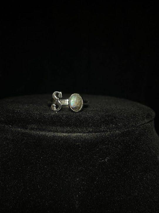 Western Jewelry Designs | Genuine Gemstone Initial Rings