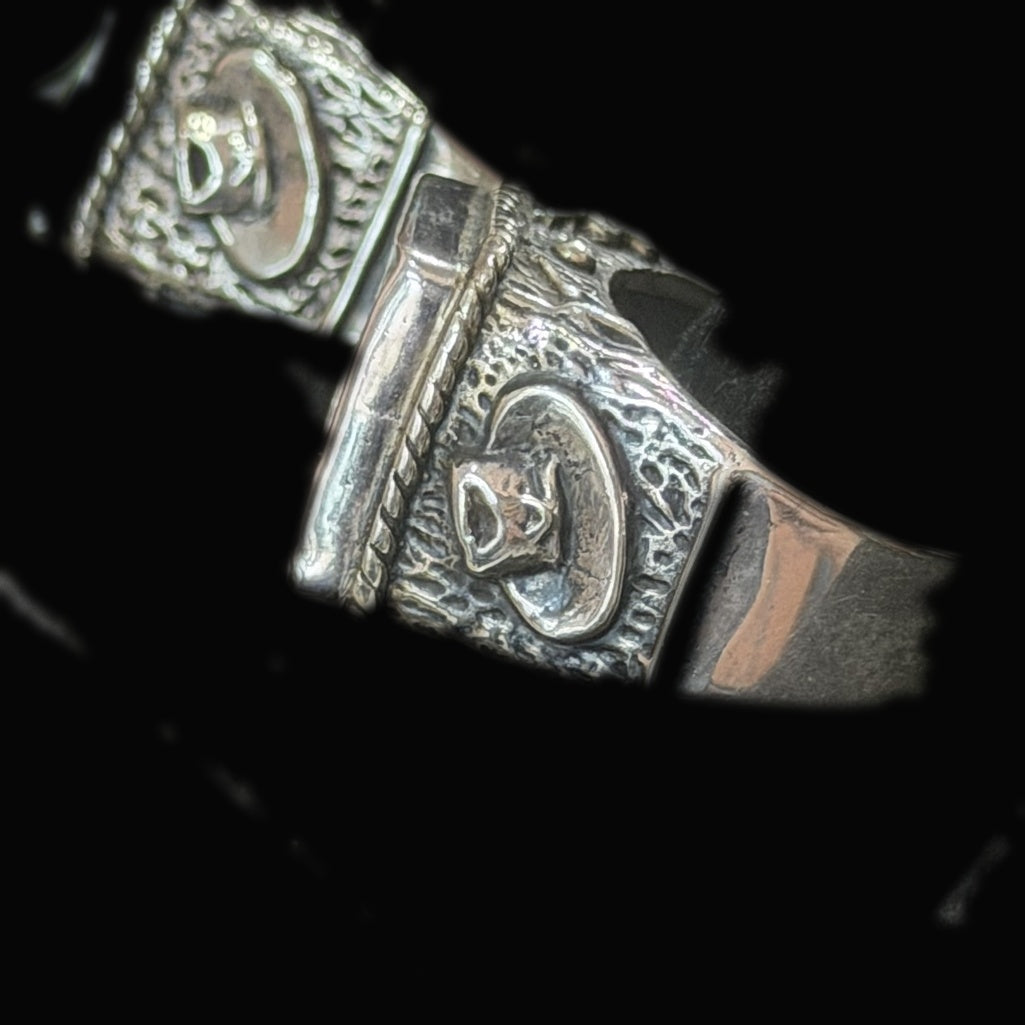 Cowboy Boot Sterling Silver Ring — solid sterling silver boot, no stone — pure western fun