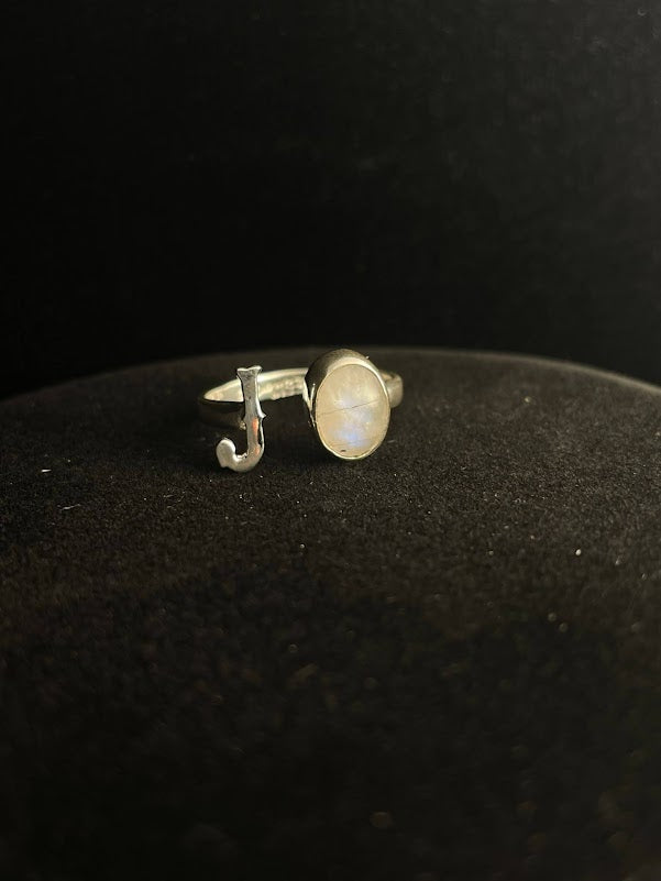 Western Jewelry Designs | Genuine Gemstone Initial Rings