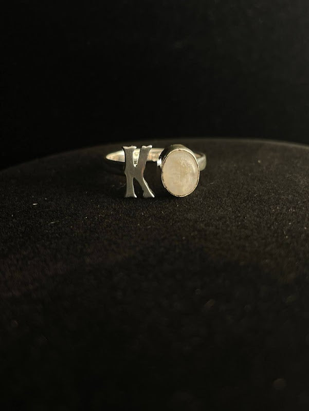 Western Jewelry Designs | Genuine Gemstone Initial Rings