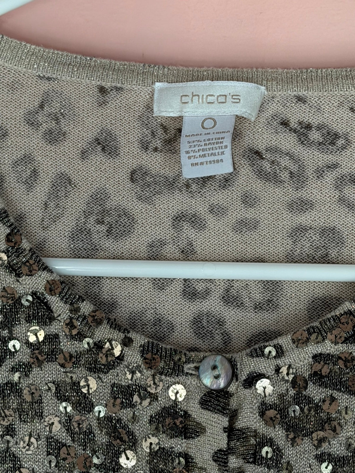 Chico's tag, size 0