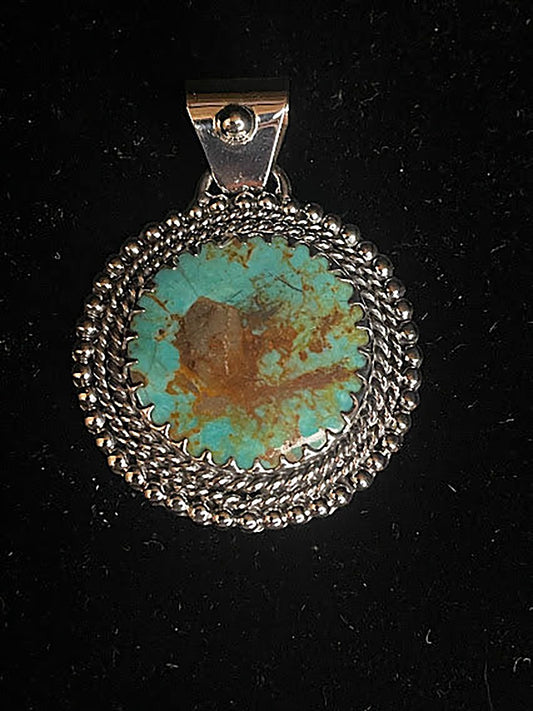 Stylish Turquoise Pendants For Texas Women - Regul Silver