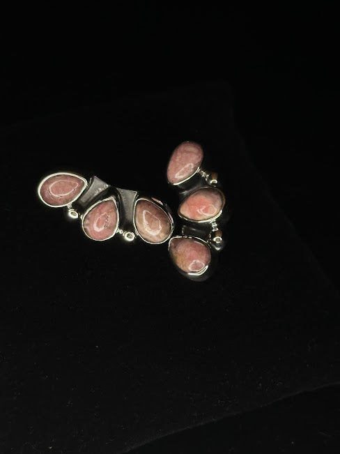 Three-Stone  | Boho Style Earrings - Regul Silver
