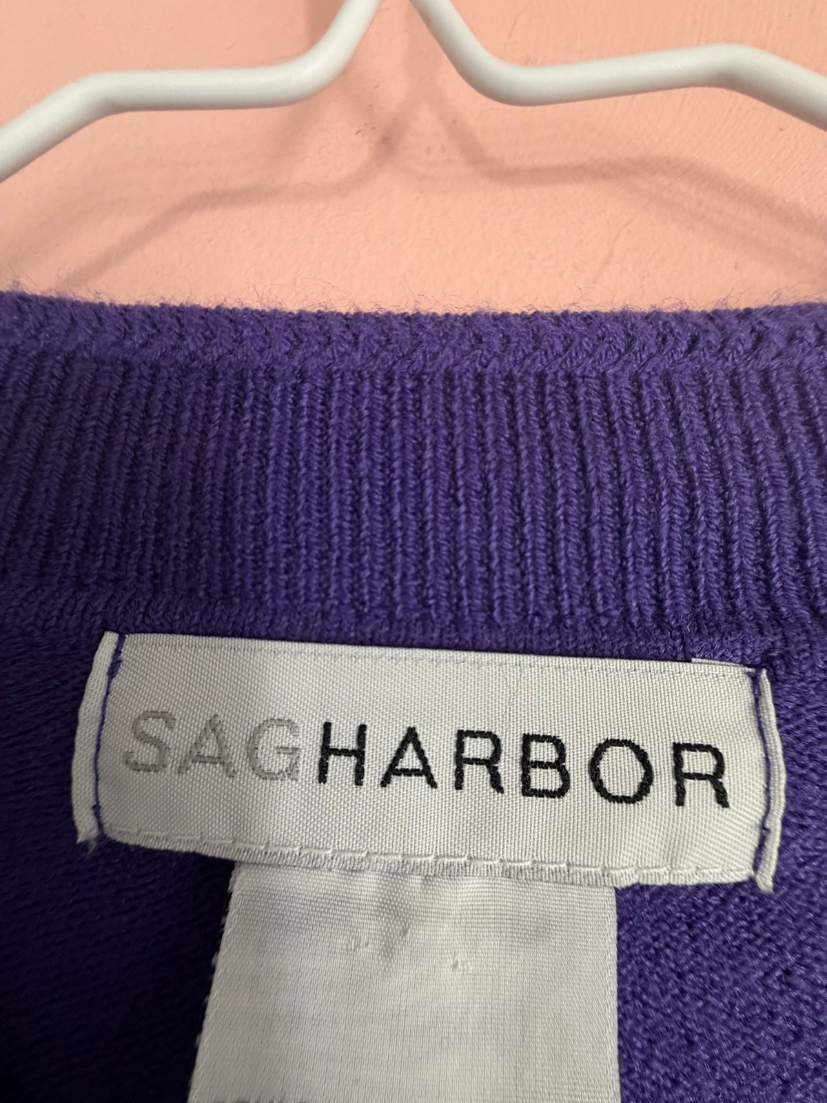 Sag Harbor clothing tag close-up